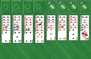 freecell solitaire card game